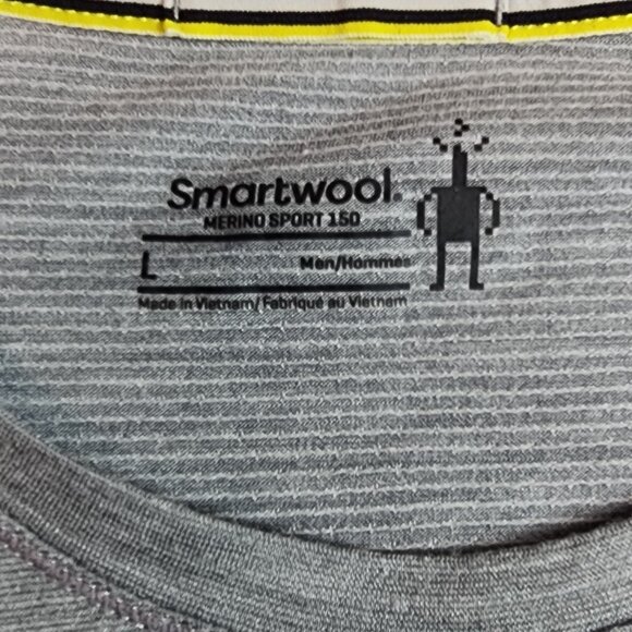 Smartwool Merino Sport 150 Baselayer Long Sleeve Mens Large - Picture 3 of 6